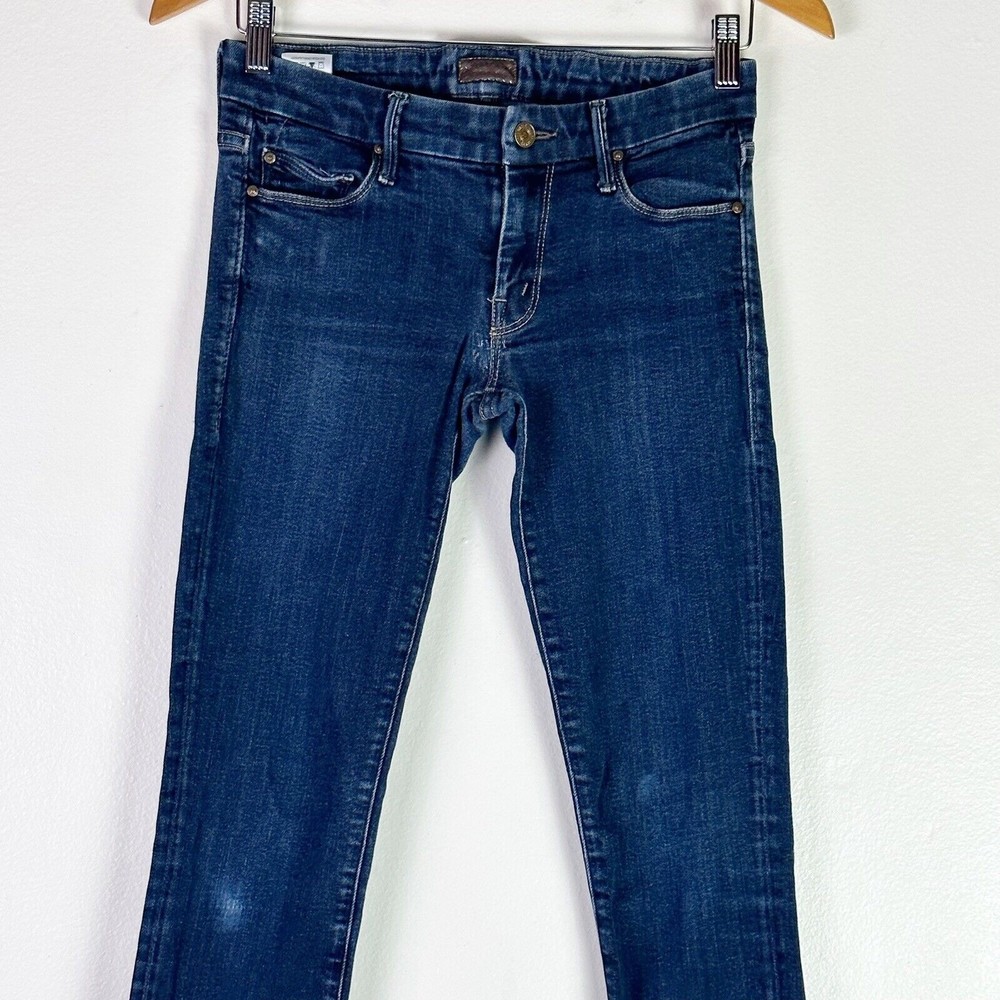 Mother The Looker Skinny Jeans in Forever and a Day Dark Wash Stretch Women's 26 - Picture 2 of 13